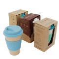 Natural Eco-friendly Sustainable Bamboo Fiber Tea Coffee Mugs Cup Portable For Home, Travel